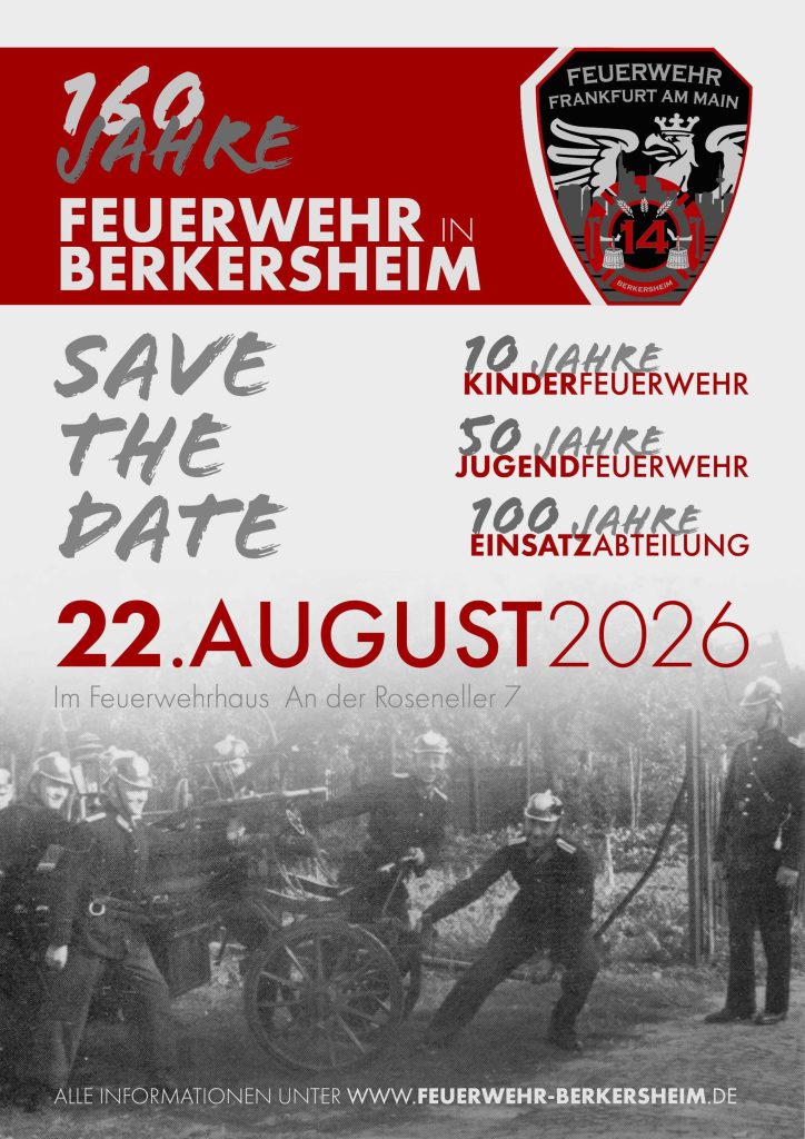 160 Jahre Feuerwehr Berkersheim